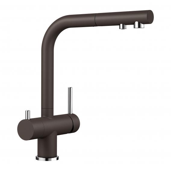 Blanco Fontas II single-lever kitchen mixer tap with drinking water dispenser, with pull-out spout, for filter system
