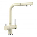 Blanco Fontas II single-lever kitchen mixer tap with drinking water dispenser, with pull-out spout, for filter system