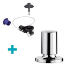 用於 InFino® 廢棄物處理系統的 Blanco InFino® 改裝套件，搭配舒適遙控拉旋鈕，塑料