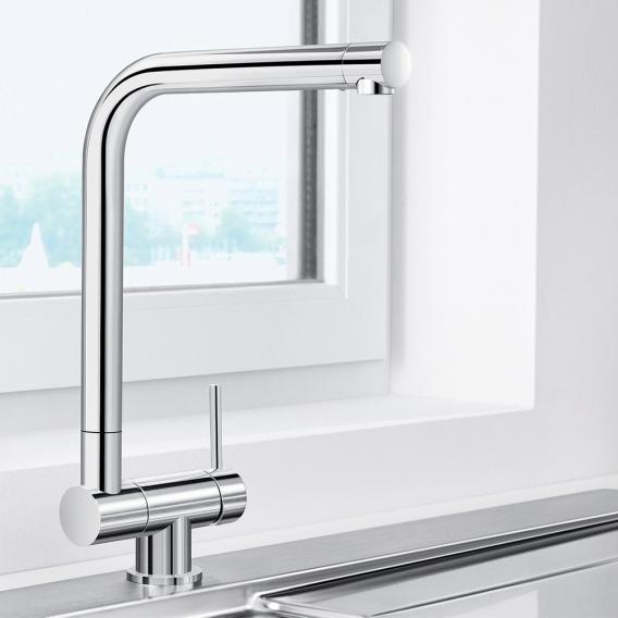 Blanco Laressa-F single lever kitchen mixer, for front-of-window installation