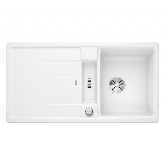 Blanco Tipo 5 S kitchen sink with half bowl and drainer, reversible