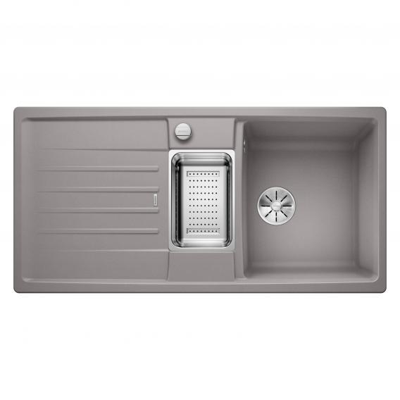 Blanco Lexa 6 S kitchen sink with half bowl and drainer, reversible
