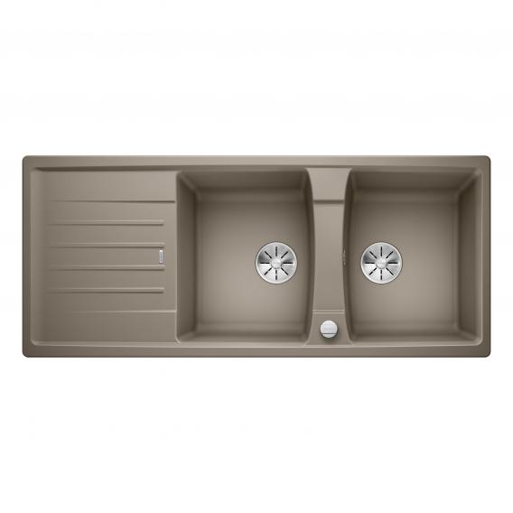 Blanco Lexa 8 S double kitchen sink with drainer, reversible