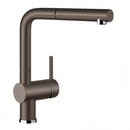 Blanco Linus-S 單把手廚房混合龍頭，附拉出式噴嘴