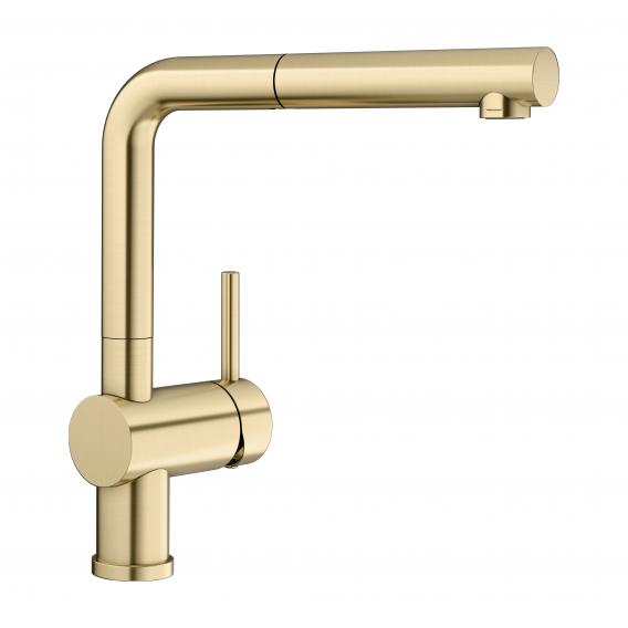 Blanco Linus-S single-lever kitchen mixer tap, with pull-out spout