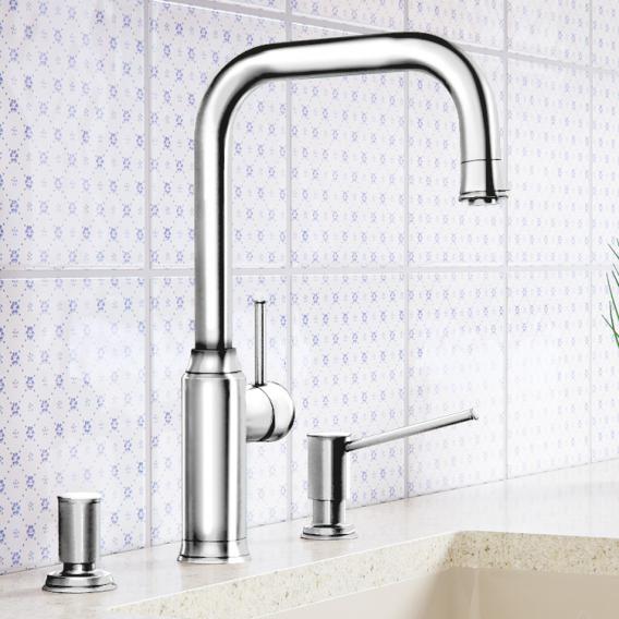 Blanco Livia-S single-lever kitchen mixer tap, with pull-out spout