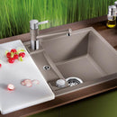 Blanco Metra 45 S 緊湊型廚房水槽，附瀝水器，可翻轉