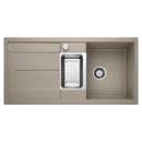 Blanco Metra 6 S 廚房水槽，附半碗和瀝水架，可翻轉