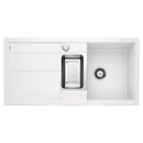 Blanco Metra 6 S 廚房水槽，附半碗和瀝水架，可翻轉