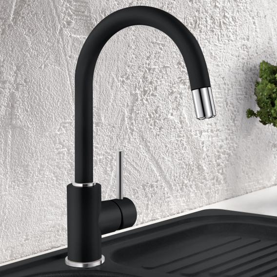 Blanco Mida-S single-lever kitchen mixer tap, with pull-out spout