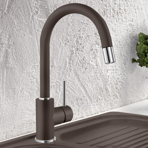 Blanco Mida-S single-lever kitchen mixer tap, with pull-out spout