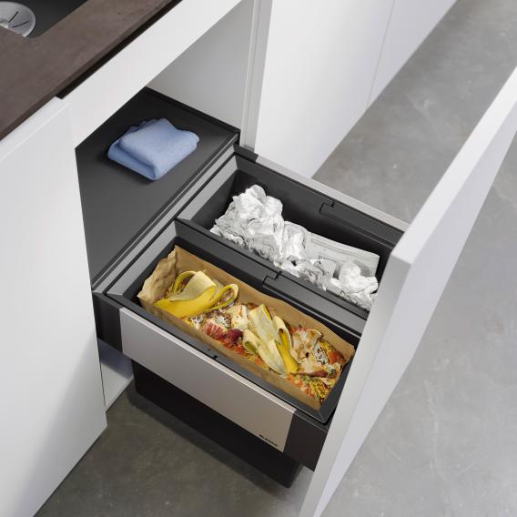 Blanco Select II waste separation system with system cover, for 45 cm undercounter unit