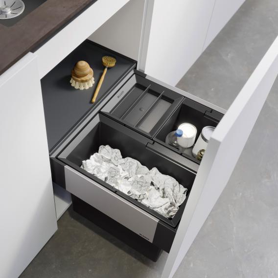 Blanco Select II waste separation system with system cover and 1 bin lid, for 50 cm undercounter unit