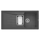 Blanco Sona 6 S 廚房水槽，附半碗和瀝水架，可翻轉