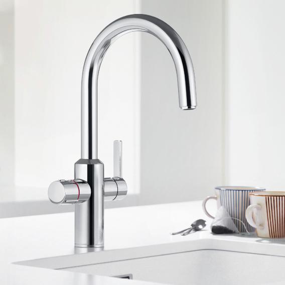 Blanco Tampera Hot single-lever kitchen mixer tap, with hot water function & filter stystem