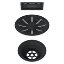 Blanco 單碗廢液和溢流套件 霧面黑色