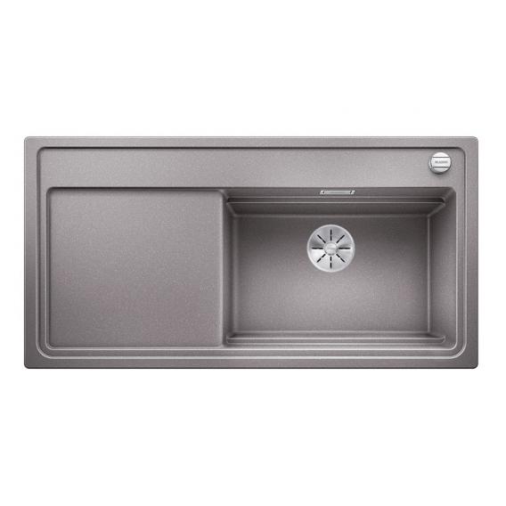 Blanco Zenar XL 6 S DampfgarPlus (SteamerPlus) kitchen sink with drainer and chopping board