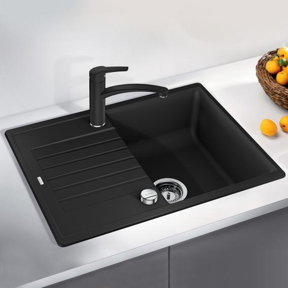 Blanco Zia 45 S Compact kitchen sink with drainer, reversible