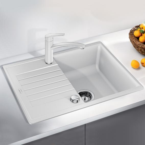 Blanco Zia 45 S Compact kitchen sink with drainer, reversible