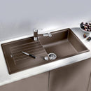 Blanco Zia XL 6 S 廚房水槽，附瀝水器，可翻轉