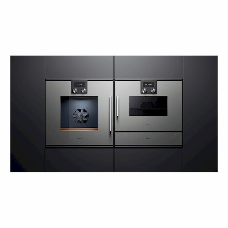 Gaggenau - 200 Series Combi-microwave Oven 60 x 45 cm Door Hinge: Right, Gaggenau Anthracite BMP250100