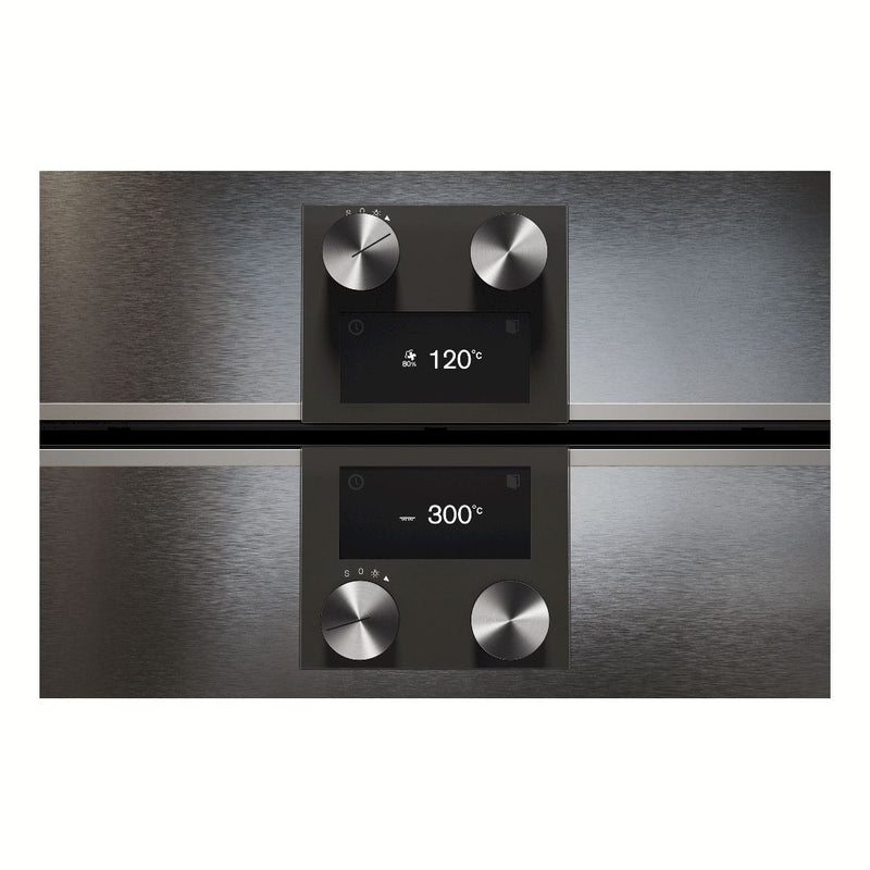 Gaggenau - 400 Series Oven 60 x 60 cm Door Hinge: Left, Stainless Steel Behind Glass BO451112