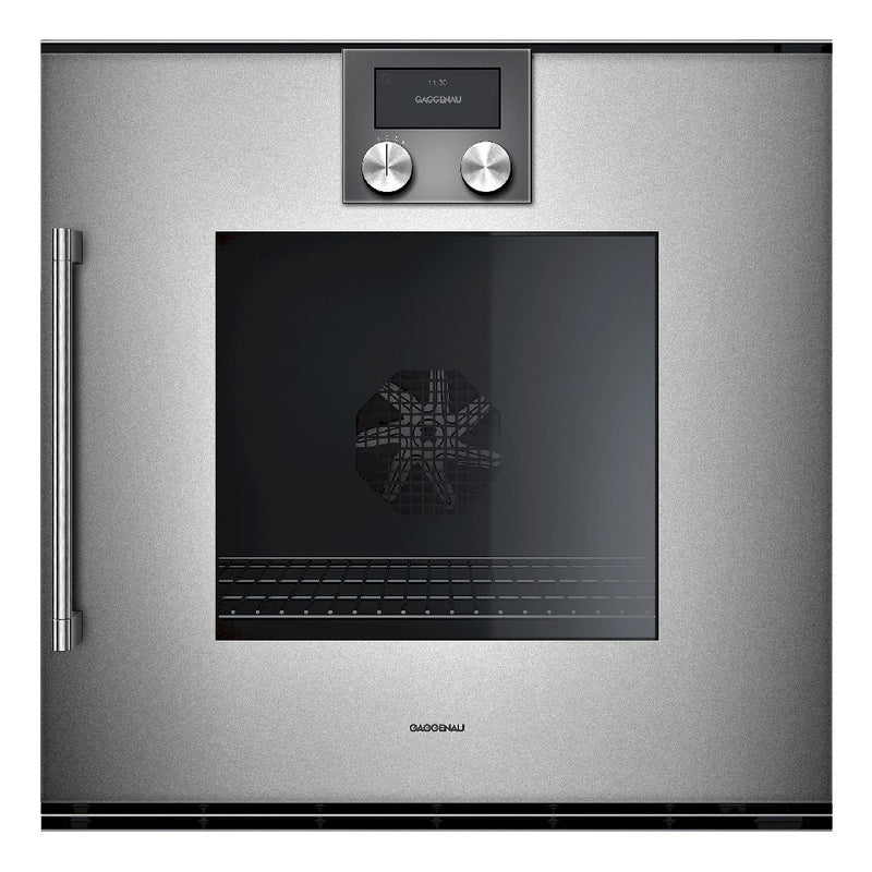 Gaggenau - 200 Series Oven 60 x 60 cm Door Hinge: Right, Gaggenau Metallic BOP220112