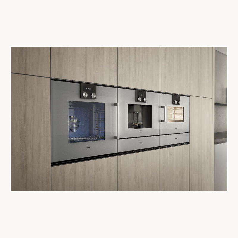 Gaggenau - 200 Series Oven 60 x 60 cm Door Hinge: Right, Gaggenau Metallic BOP220112