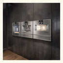 Gaggenau - 400 系列組合蒸氣烤箱 60 x 45 公分 門鉸鏈：左側，玻璃後面不銹鋼 BS451111