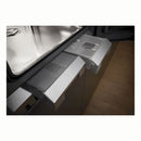 Gaggenau - 400 系列組合蒸氣烤箱 60 x 45 cm 門鉸鏈：左側，Gaggenau 煤灰色 BS455101