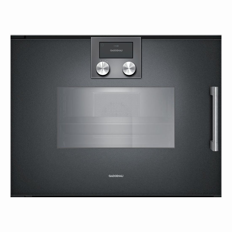 Gaggenau - 200 Series Combi-steam Oven 60 x 45 cm Door Hinge: Left, Gaggenau Anthracite BSP251101