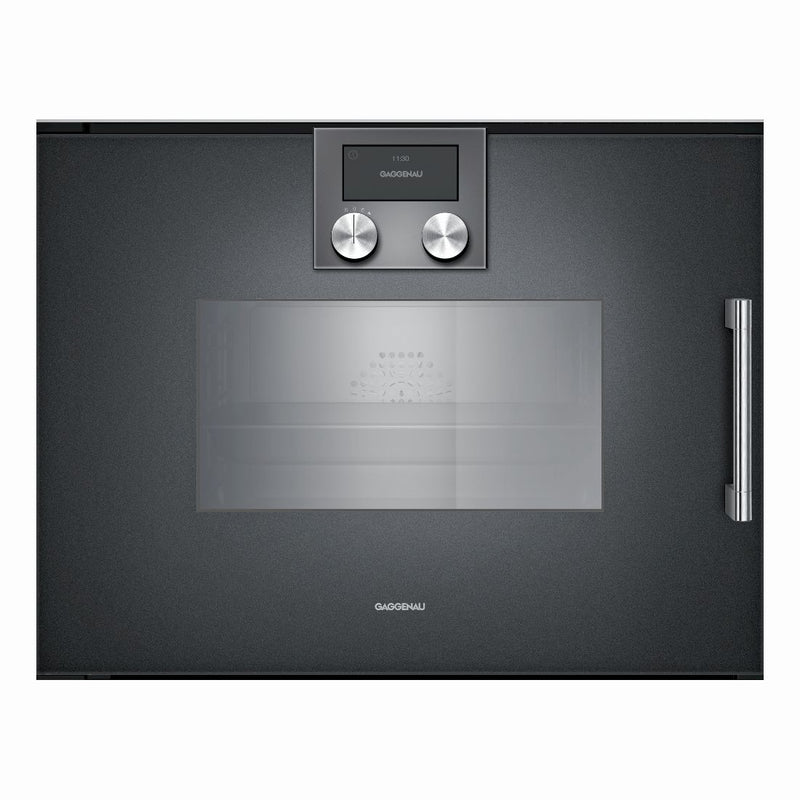 Gaggenau - 200 Series Combi-steam Oven 60 x 45 cm Door Hinge: Left, Gaggenau Anthracite BSP271101