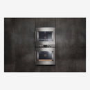Gaggenau - 400 Series Double Oven Door Hinge: Left, Stainless Steel Behind Glass BX481112