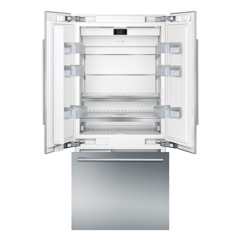 Siemens - IQ700 Built-in Fridge-freezer With Freezer At Bottom 212.5 x 90.8 cm Flat Hinge CI36TP02 