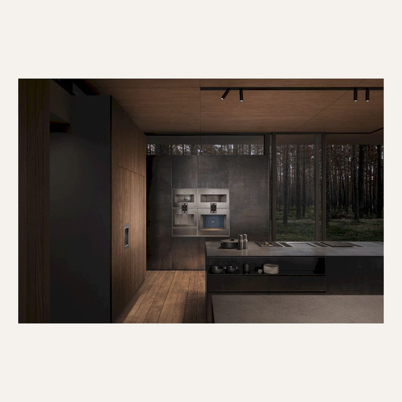 Gaggenau - 400 Series Fully Automatic Espresso Machine 60 x 45 cm Stainless Steel-backed Full Glass Door cm450112