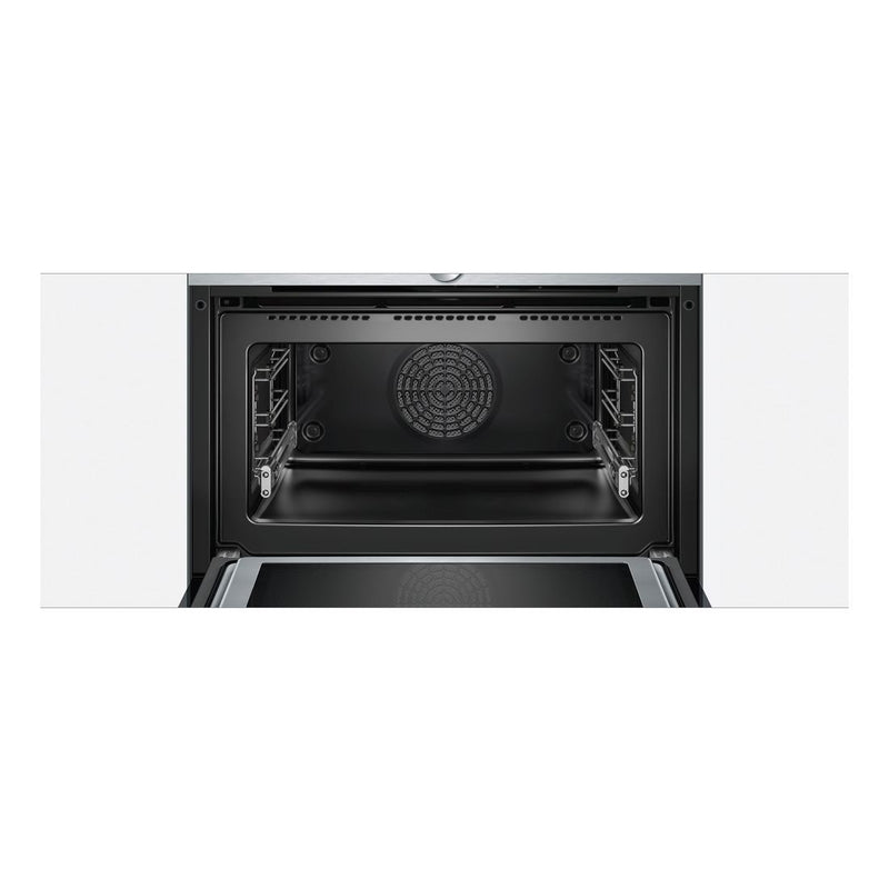 Siemens - IQ700 Built-in Compact Oven With Microwave Function 60 x 45 cm Stainless Steel CM678G4S6B 