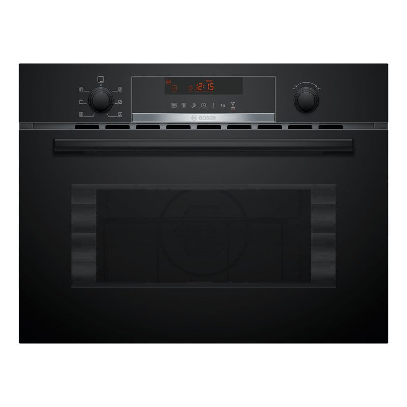 Bosch - Serie | 4 Built-in Microwave Oven With Hot Air 60 x 45 cm Black CMA583MB0B 