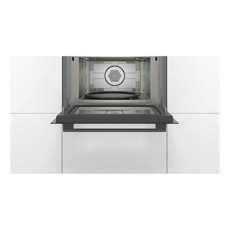 Bosch - Serie | 4 Built-in Microwave Oven With Hot Air 60 x 45 cm Black CMA583MB0B