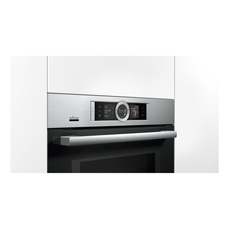 Bosch - Serie | 8 Built-in Compact Oven With Microwave Function 60 x 45 cm Stainless Steel CMG656BS6B