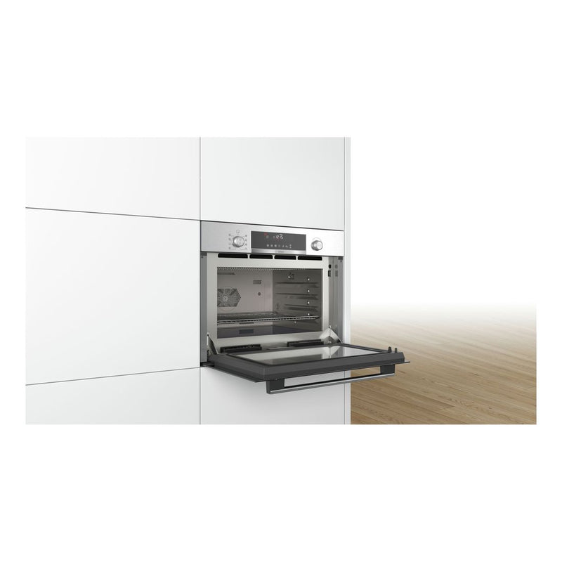 Bosch - Serie | 6 Built-in Compact Microwave With Steam Function 60 x 45 cm Stainless Steel CPA565GS0B