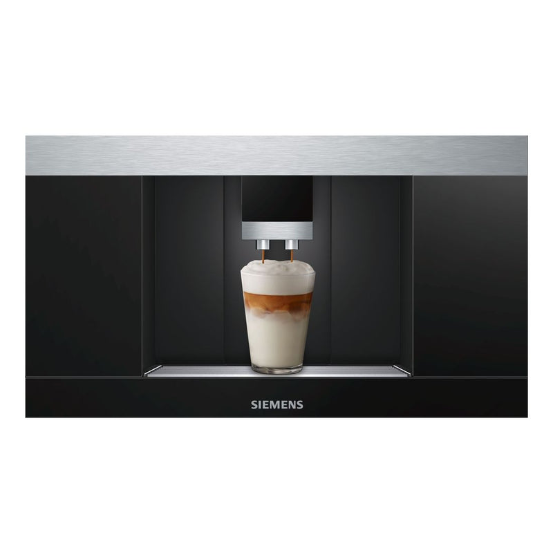 Siemens - IQ700 Built-in Fully Automatic Coffee Machine Stainless Steel CT636LES6 