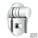Dornbracht concealed, single-lever mixer with diverter