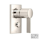 Dornbracht concealed, single-lever mixer with diverter