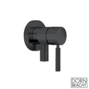 Dornbracht concealed, single-lever mixer with escutcheon and integrated shower connection