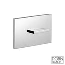 Dornbracht designer cover plate for concealed toilet cistern