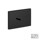 Dornbracht designer cover plate for concealed toilet cistern