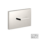 Dornbracht designer cover plate for concealed toilet cistern