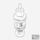 Dornbracht 分流器，用於帶分流器的隱藏式單把手龍頭