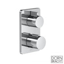 Dornbracht LULU concealed thermostat with volume regulation