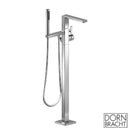 Dornbracht LULU freestanding, single lever bath mixer with shower hose set